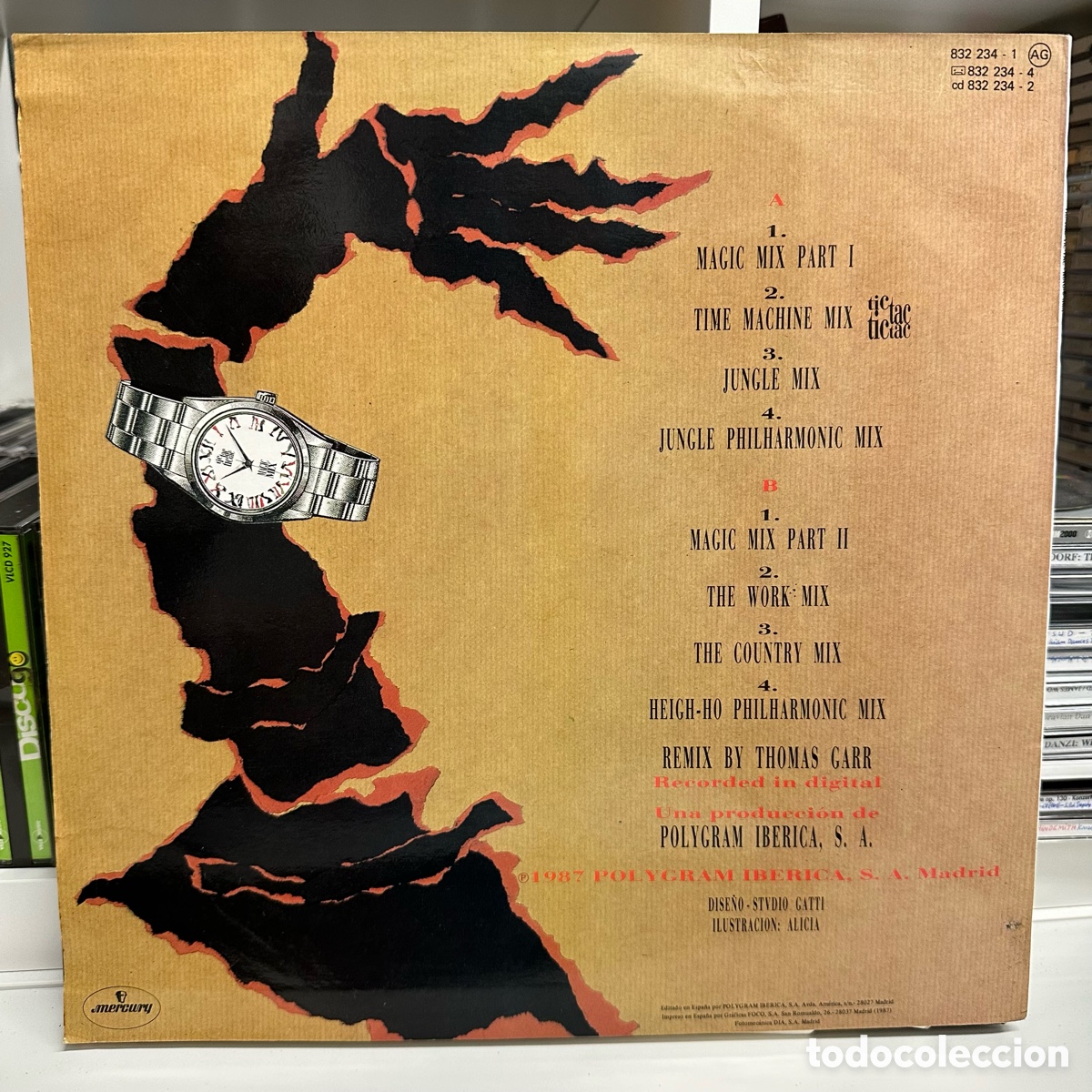 Discos de vinilo: Tic-tac Tic-tac - Magic Mix (LP, Mixed) - Foto 2