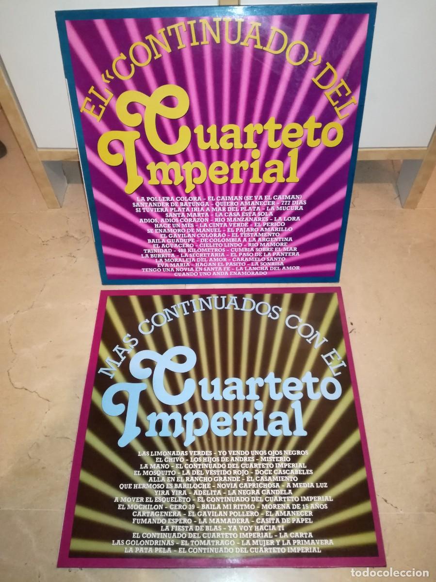 Vinyl records: LOTE DE 2 LPs DE CUARTETO IMPERIAL-EN MUY BUEN ESTADO