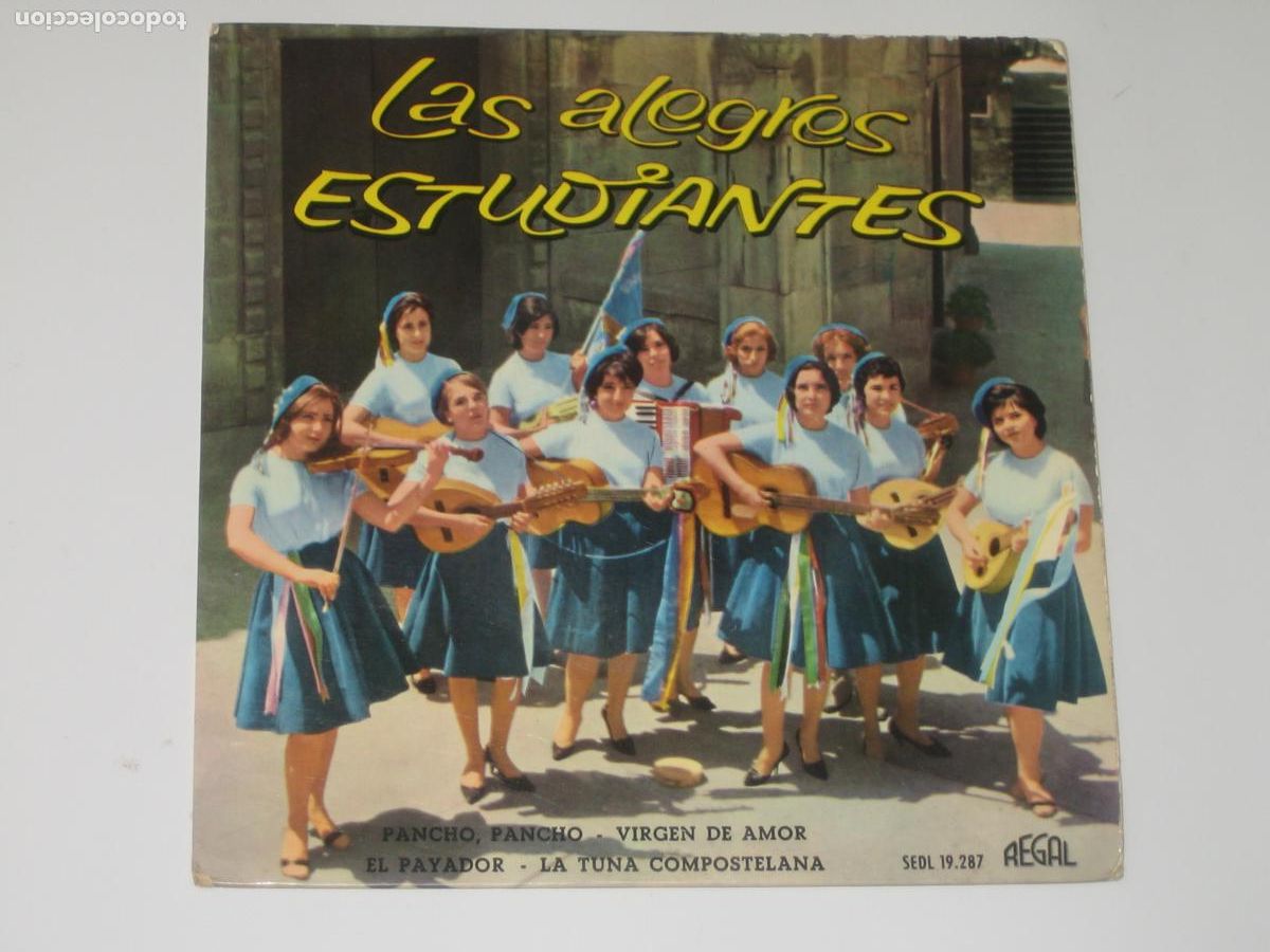 Discos de vinilo: DISCOFERTA - EP/SINGLE - LAS ALEGRES ESTUDIANTES - Foto 1