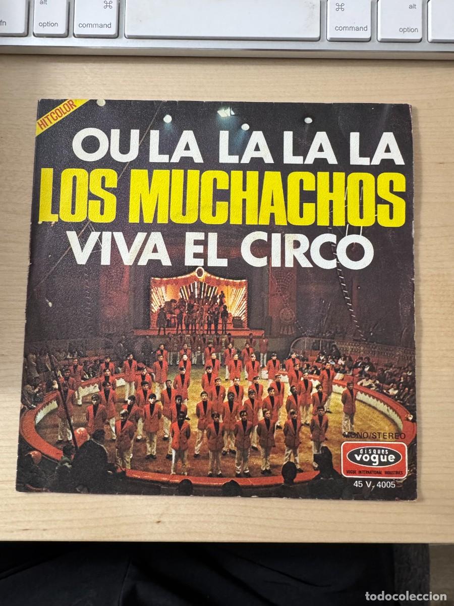 Discos de vinilo: Los Muchachos 45t Ou lal la la single - Foto 1