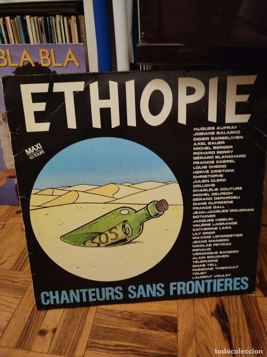 Discos de vinilo: Maxi single del grupo - chanteurs sans frontieres - - Foto 1