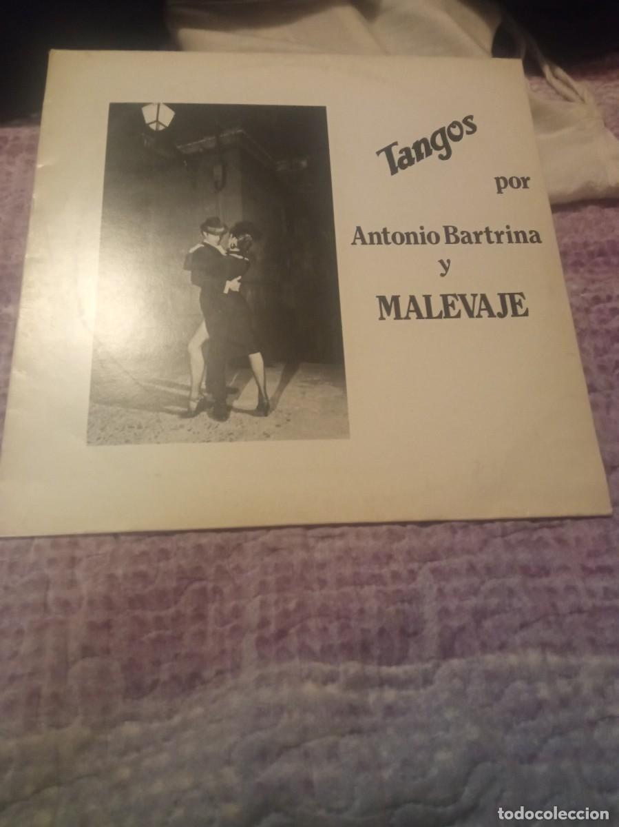 Discos de vinilo: Malevaje Tangos con Antonio Bartrina - Foto 1