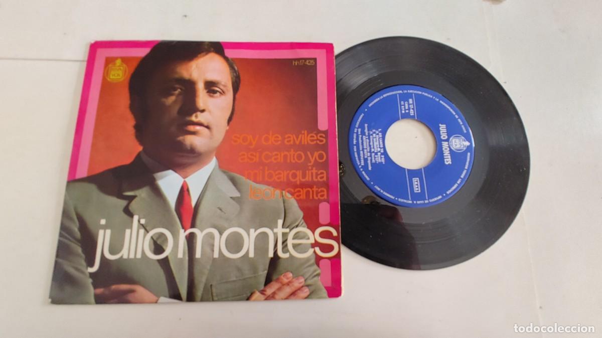Discos de vinilo: JULIO MONTES-EP SOY DE AVILES +3 - Foto 1