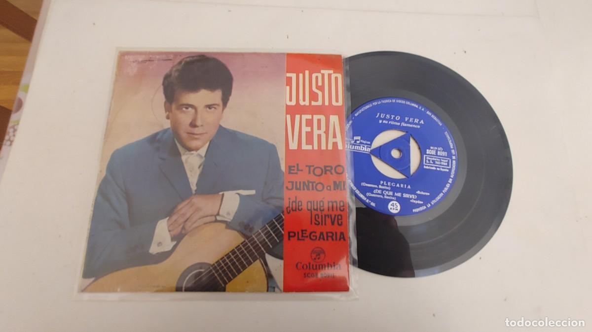 Discos de vinilo: JUSTO VERA-EP EL TORO +3 - Foto 1