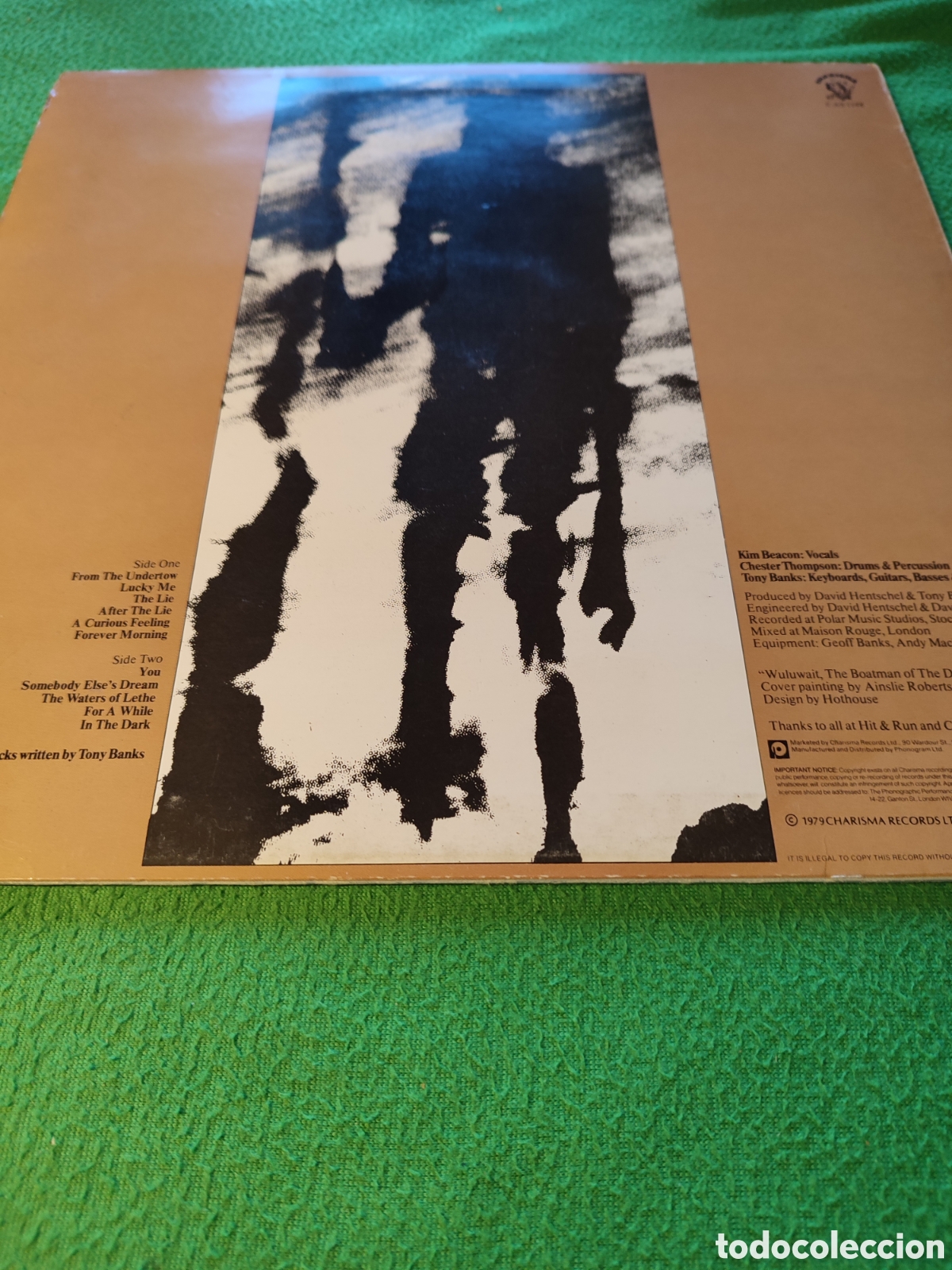 Discos de vinilo: Tony Banks - Acourious feeling Vinilo - Foto 4