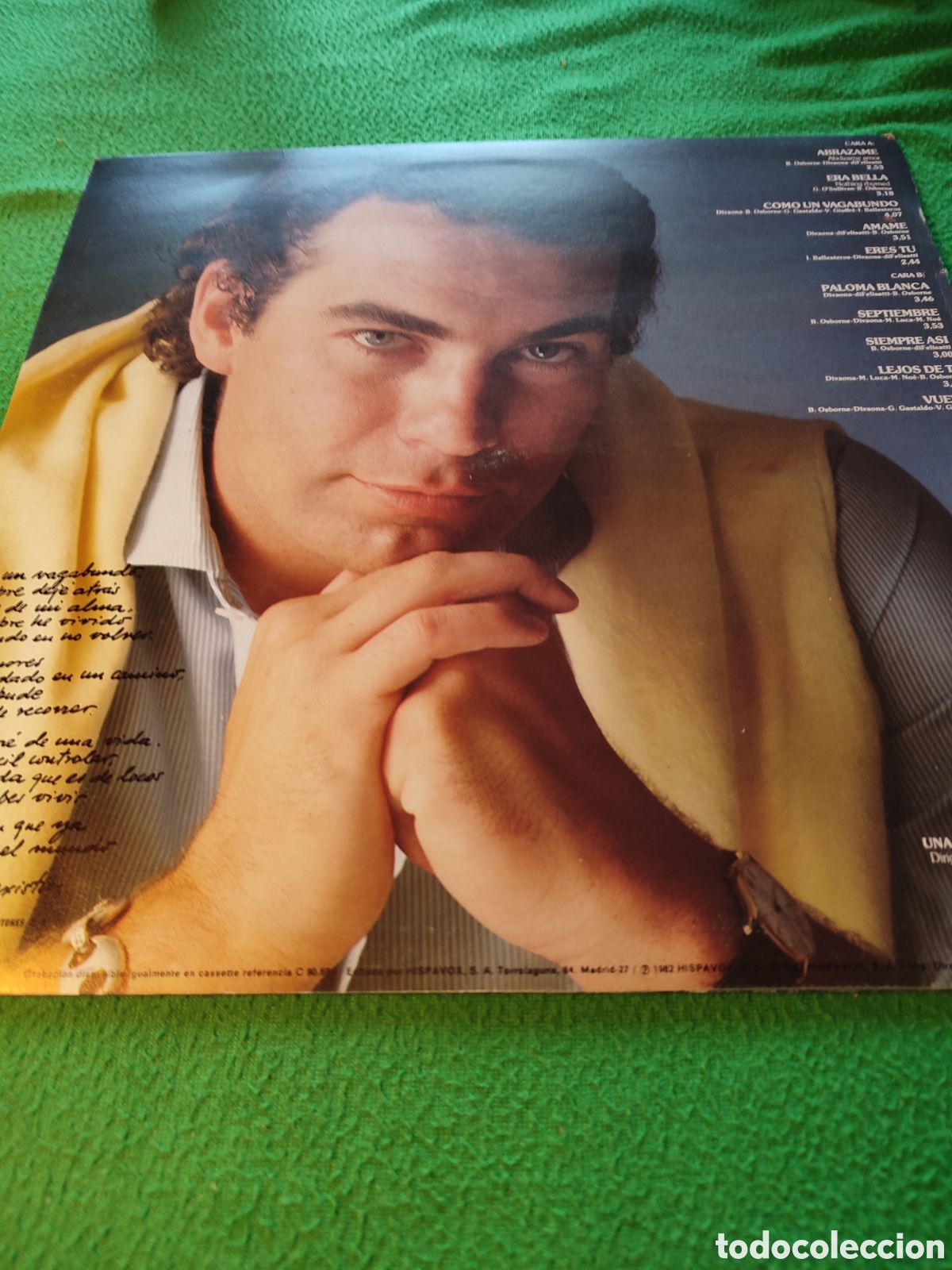 Discos de vinilo: Bert&iacute;n Osborne - Como un vagabundo - Foto 2