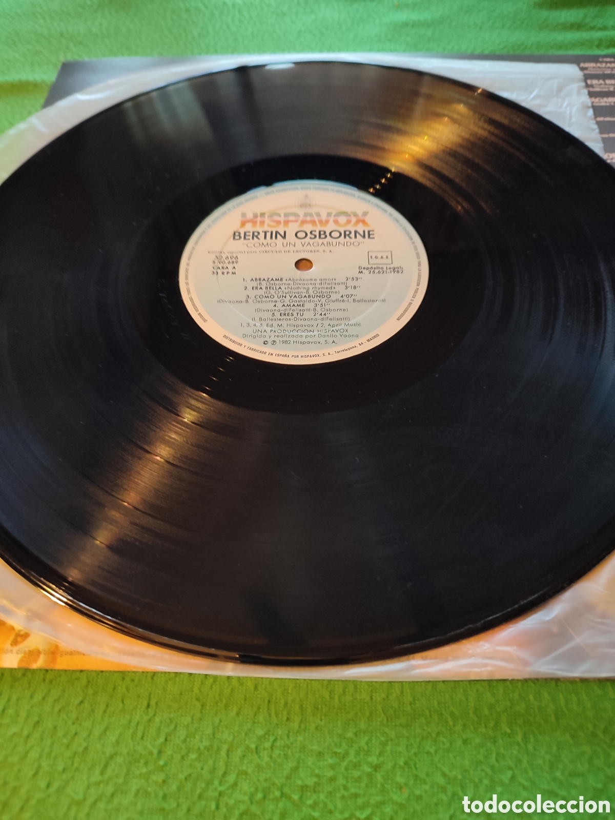 Discos de vinilo: Bert&iacute;n Osborne - Como un vagabundo - Foto 3