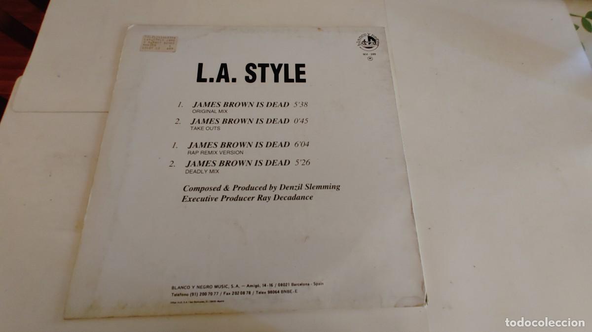 Discos de vinilo: L.A. STYLE-MAXI JAMES BROWN IS DEAD - Foto 2
