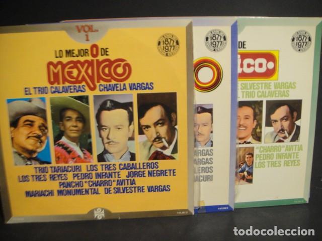 Discos de vinilo: lo mejor de mexico , 7 lp