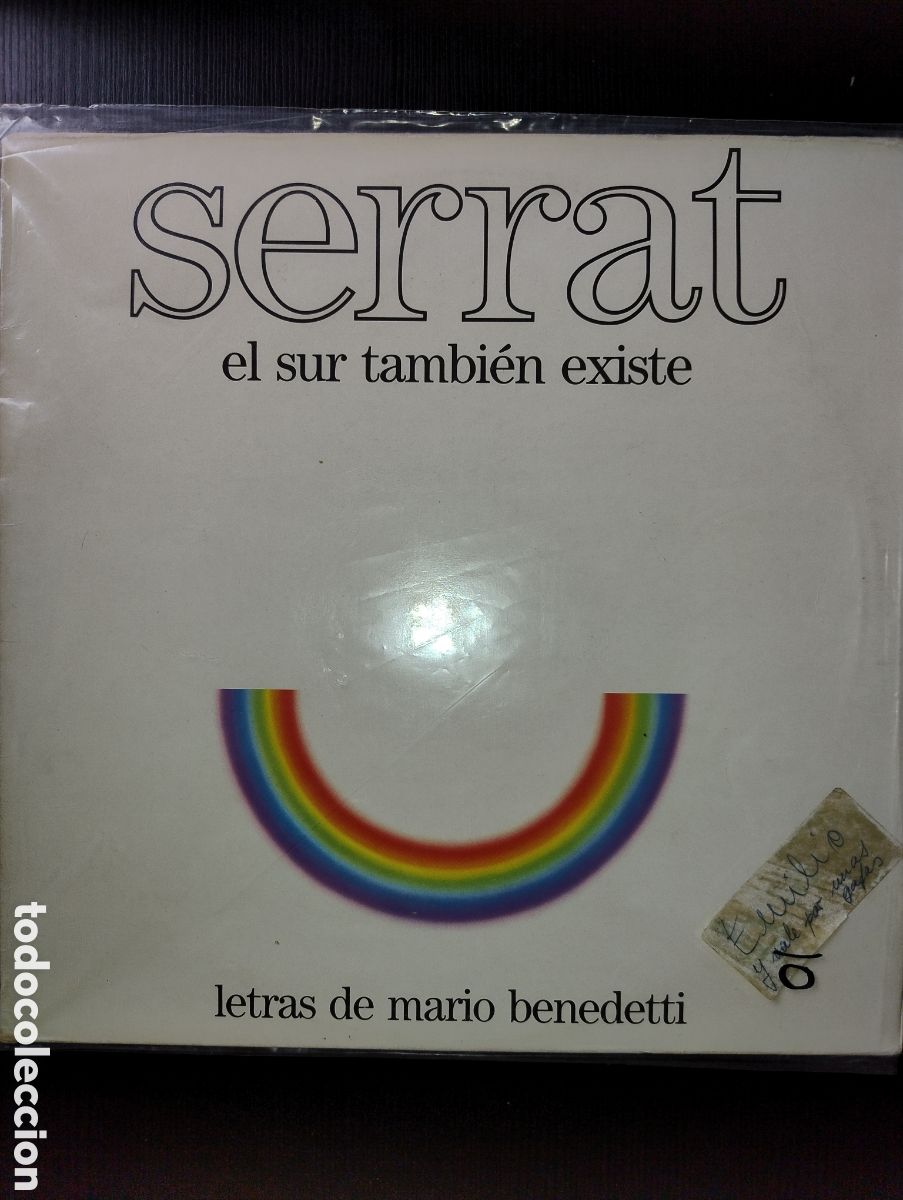 Discos de vinilo: Serrat el sur tambi&eacute;n existe LP - Foto 1