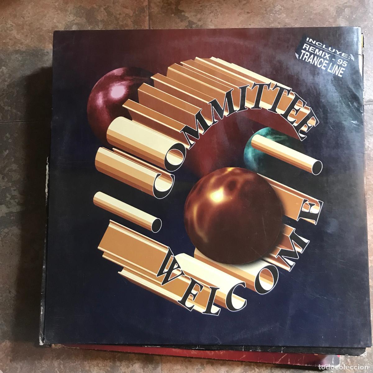 Discos de vinilo: COMMITTEE - WELCOME - 12&rdquo; MAXISINGLE MD 1995 - Foto 1