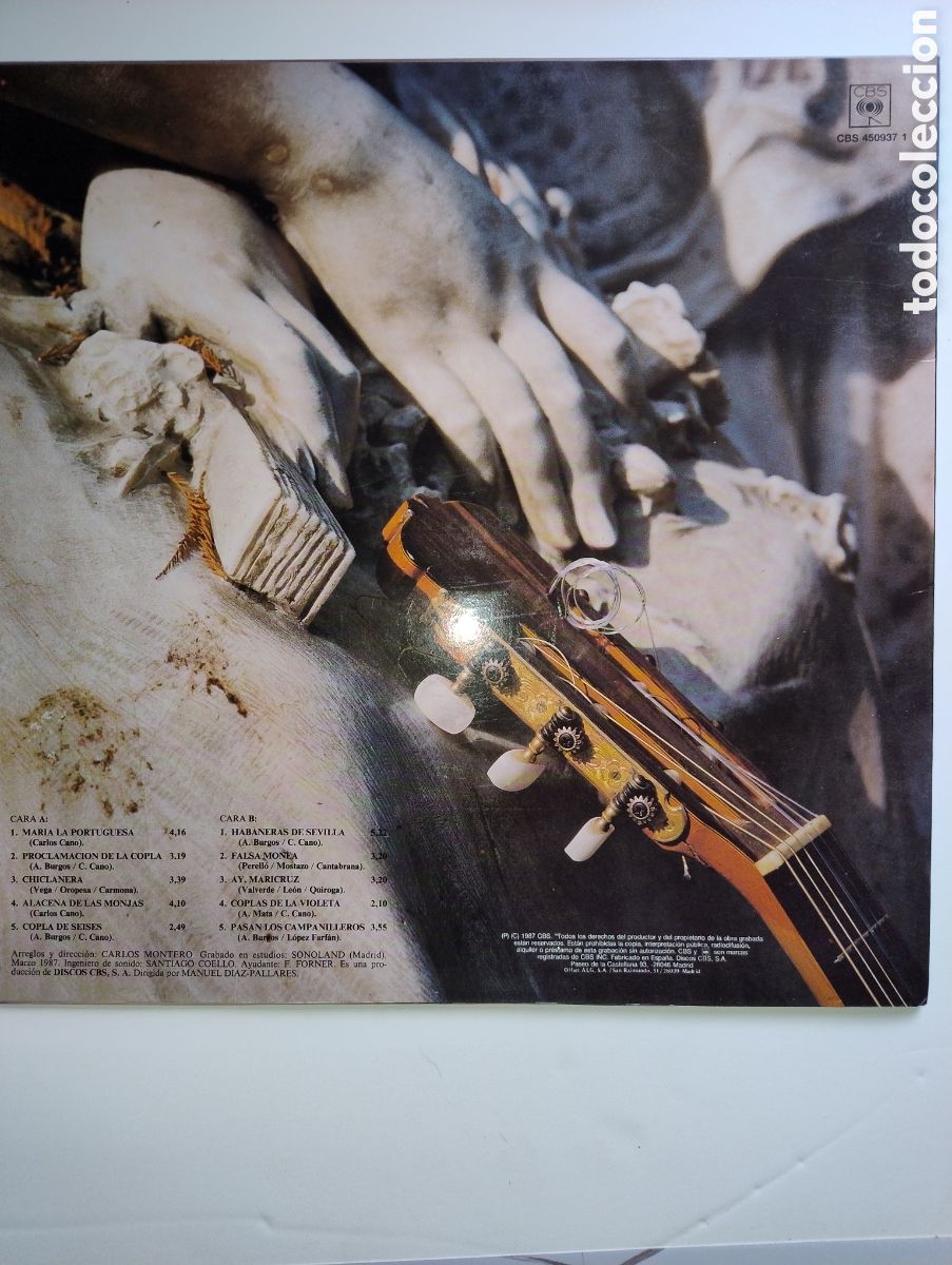 Discos de vinilo: Carlos Cano qu&eacute;date con la copla LP - Foto 2