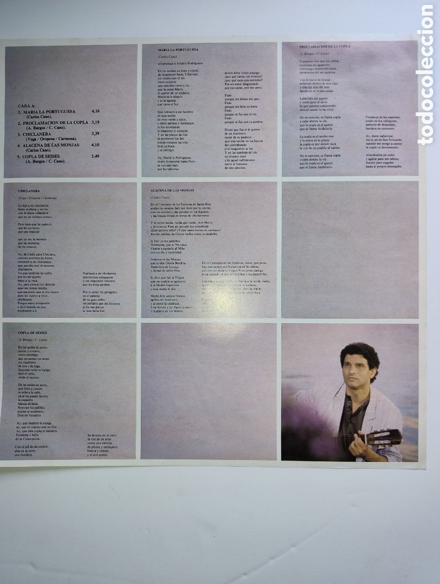 Discos de vinilo: Carlos Cano qu&eacute;date con la copla LP - Foto 4