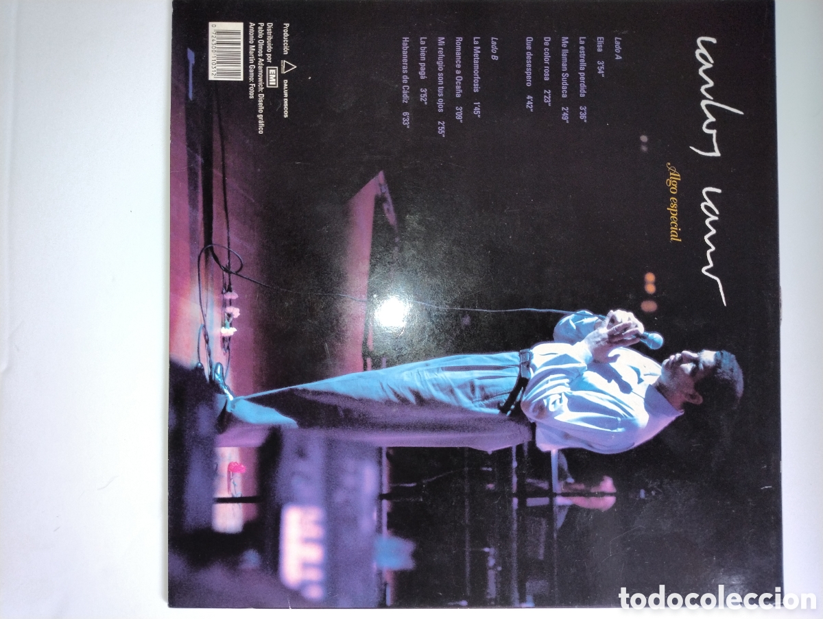 Discos de vinilo: Carlos Cano algo especial LP - Foto 2