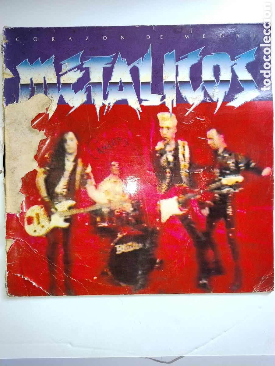 Discos de vinilo: Met&aacute;licos coraz&oacute;n de metal LP - Foto 1