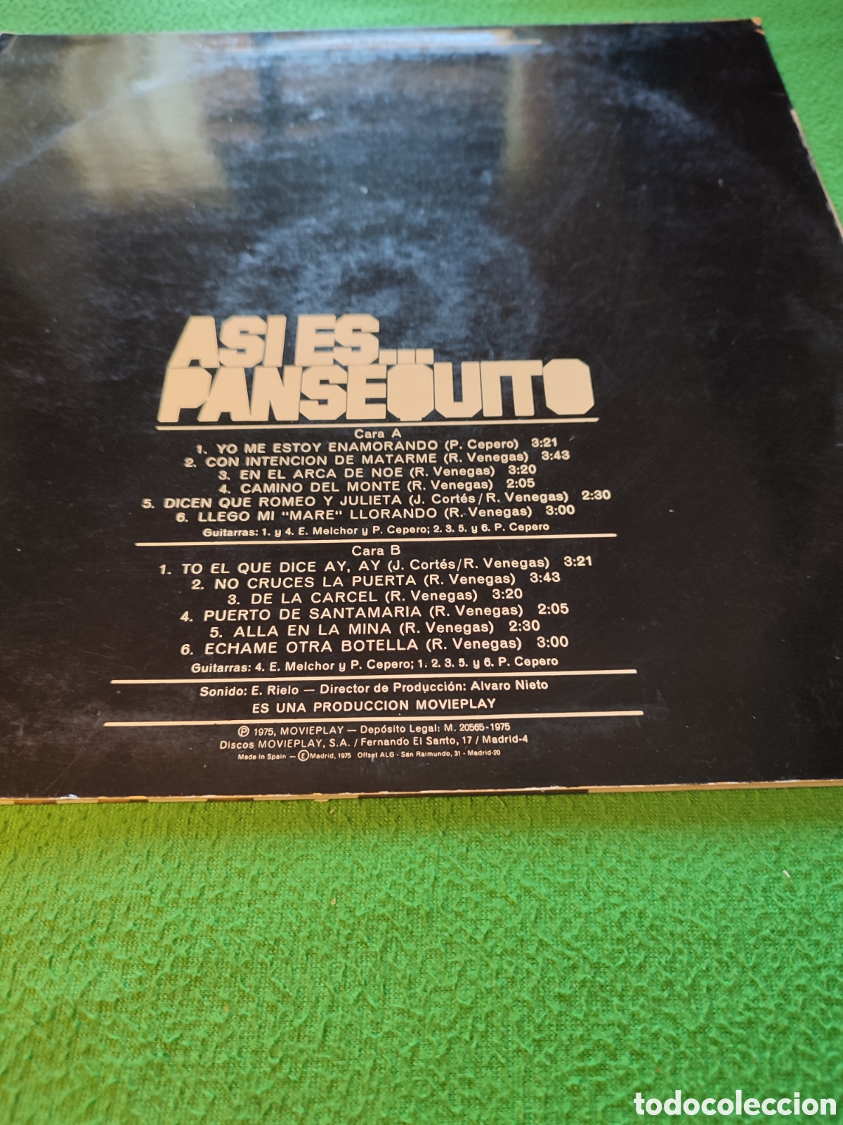 Discos de vinilo: Pansequito - As&iacute; es.... vinilo lp - Foto 2