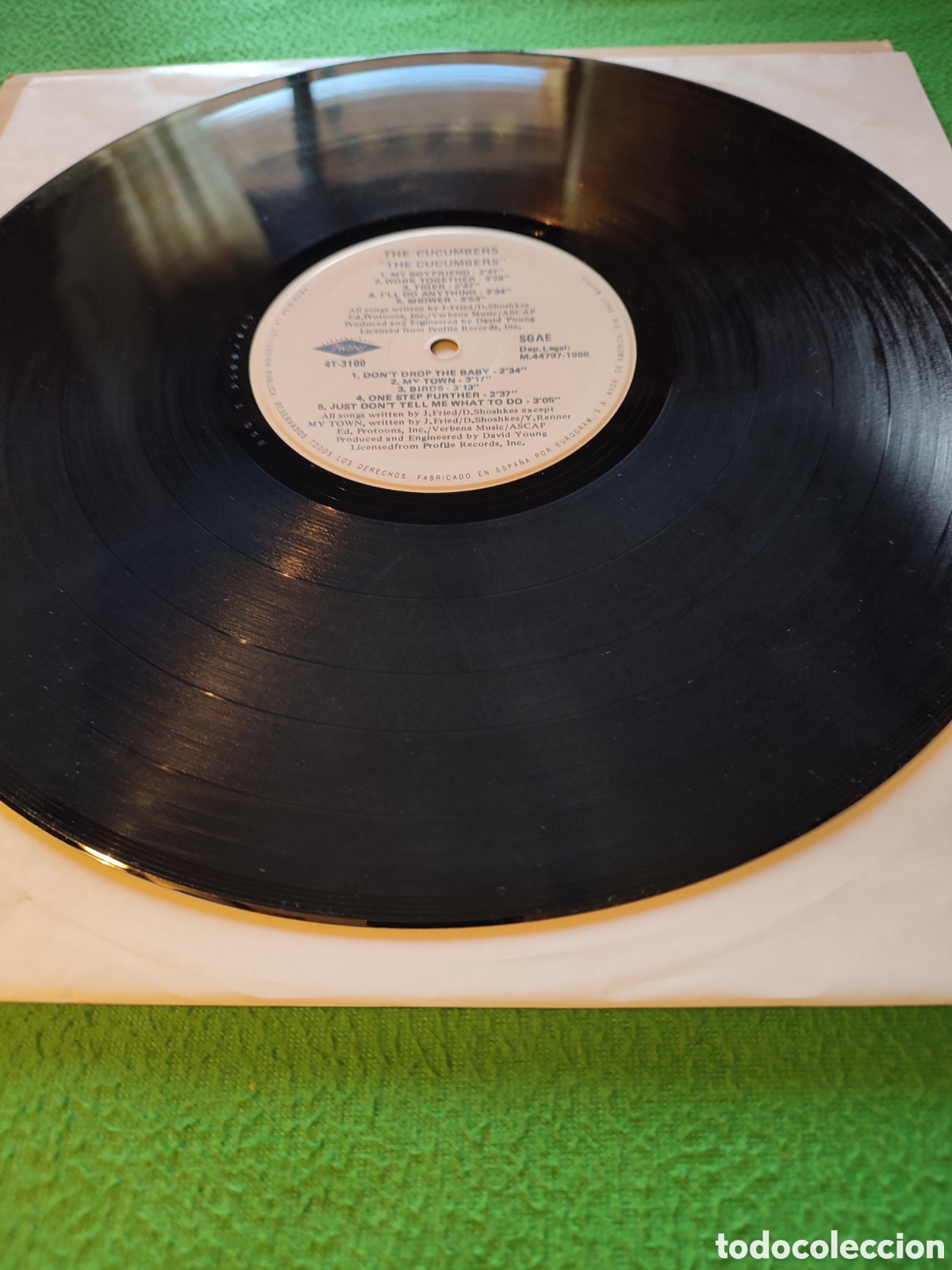 Discos de vinilo: The Cucumbers - The Cucumbers Vinilo Lp - Foto 3