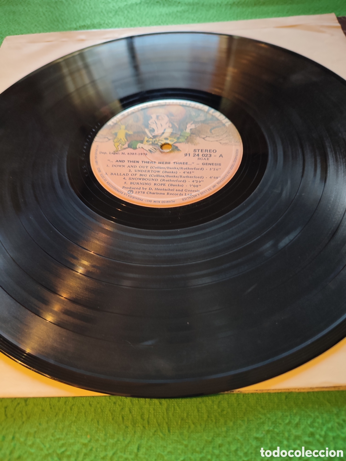 Discos de vinilo: G&eacute;nesis - And then there were three - Foto 3