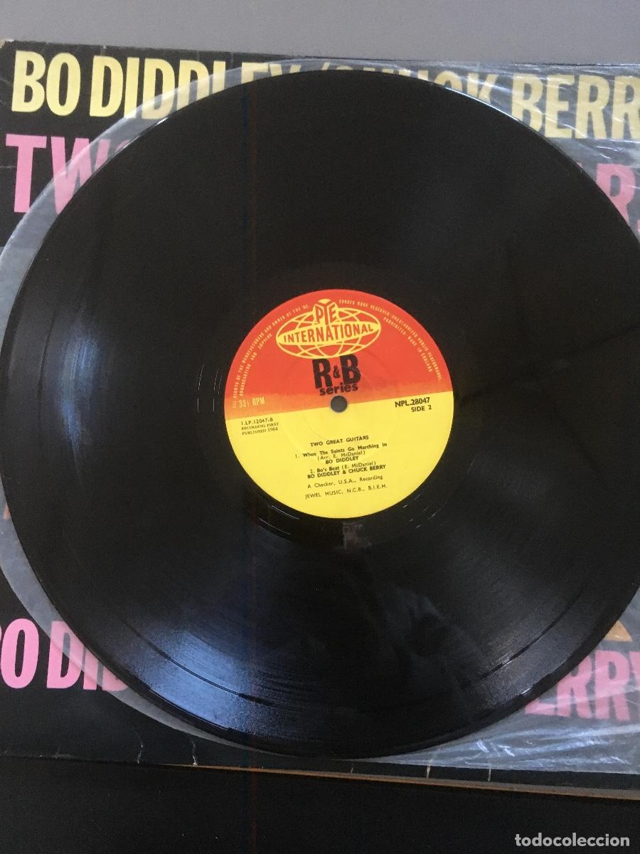 Discos de vinilo: BO DIDDLEY /. CHUCK BERRY - TWO. GREAT. GUITARS - Foto 2