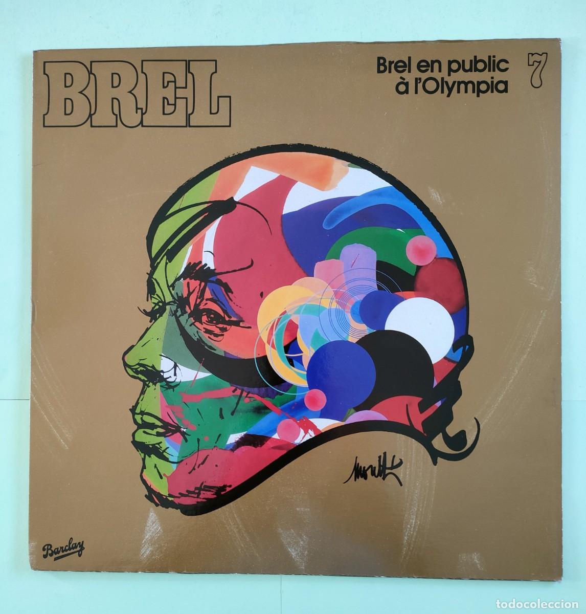 Discos de vinilo: JACQUES BREL. BREL EN PUBLIC A LOLYMPIA. LP - Foto 1