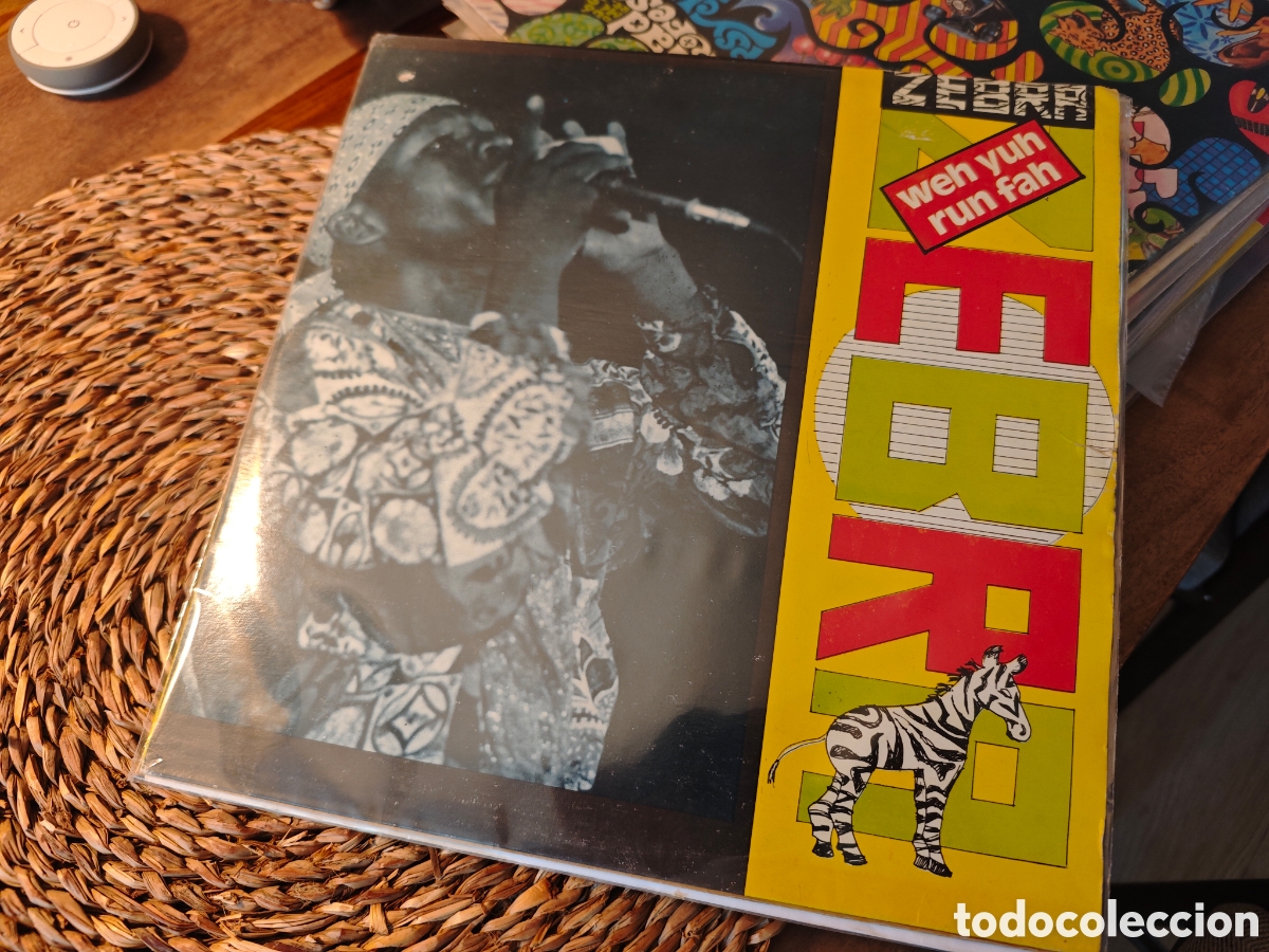 Discos de vinil: Zebra &ndash; Weh Yuh Run Fah , Vinilo Ultra Raro Reggae , Dancehall , Toasting . Edici&oacute;n original Jamaic