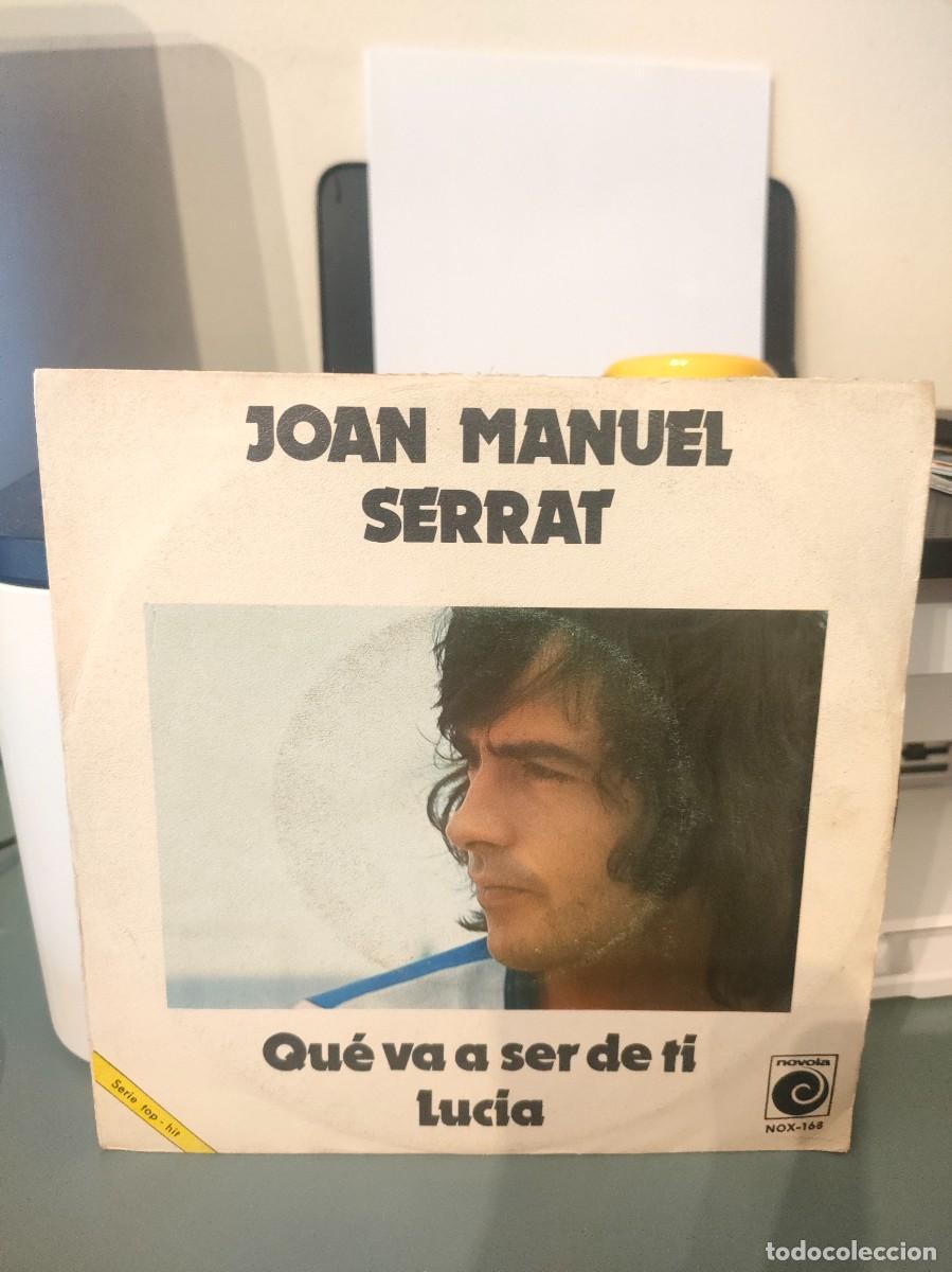 Discos de vinilo: JOAN MANUEL SERRAT. QUE VA A SER DE TI - Foto 1