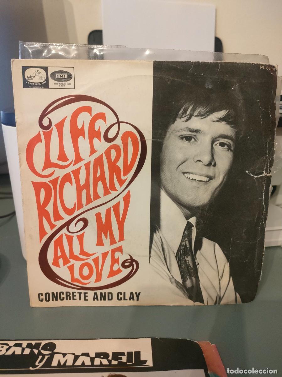 Discos de vinilo: CLIFF RICHARD. ALL MY LOVE - Foto 1