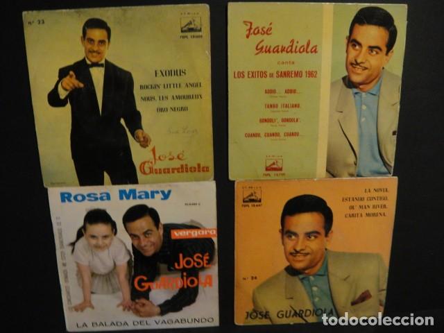 Discos de vinilo: jose guardiola - lote de 27 discos ep - Foto 4