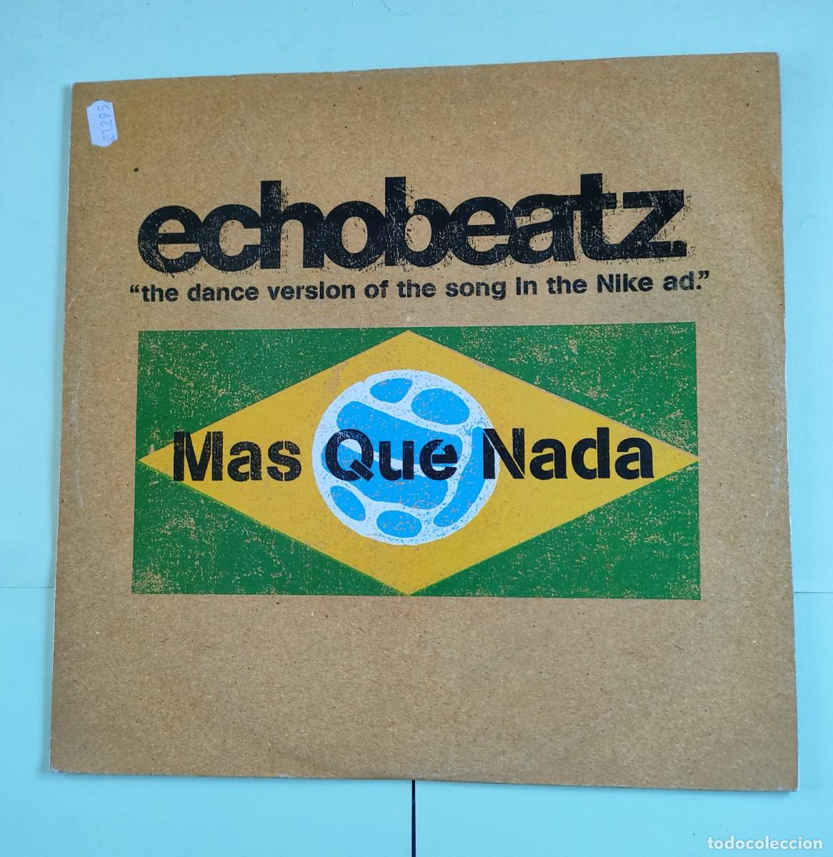 Discos de vinilo: ECHOBEATZ. M&Aacute;S QUE NADA. LP - Foto 1