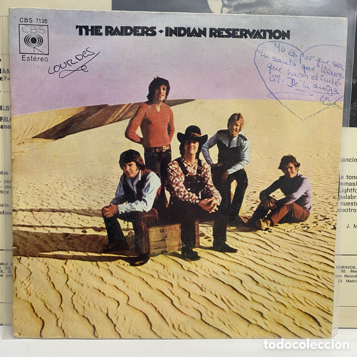 Discos de vinilo: The Raiders - Indian Reservation (7&rdquo;, Single) - Foto 1