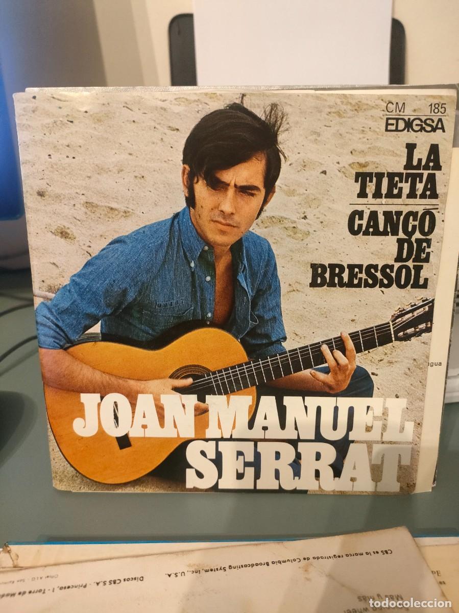 Discos de vinilo: JOAN MANUEL SERRAT. LA TIETA - Foto 1