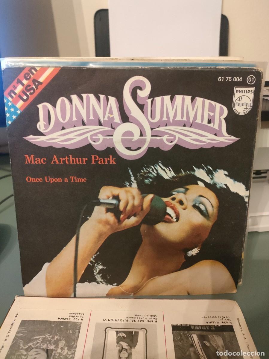 Discos de vinilo: DONNA SUMMER. MAC ARTHUR PARK - Foto 1