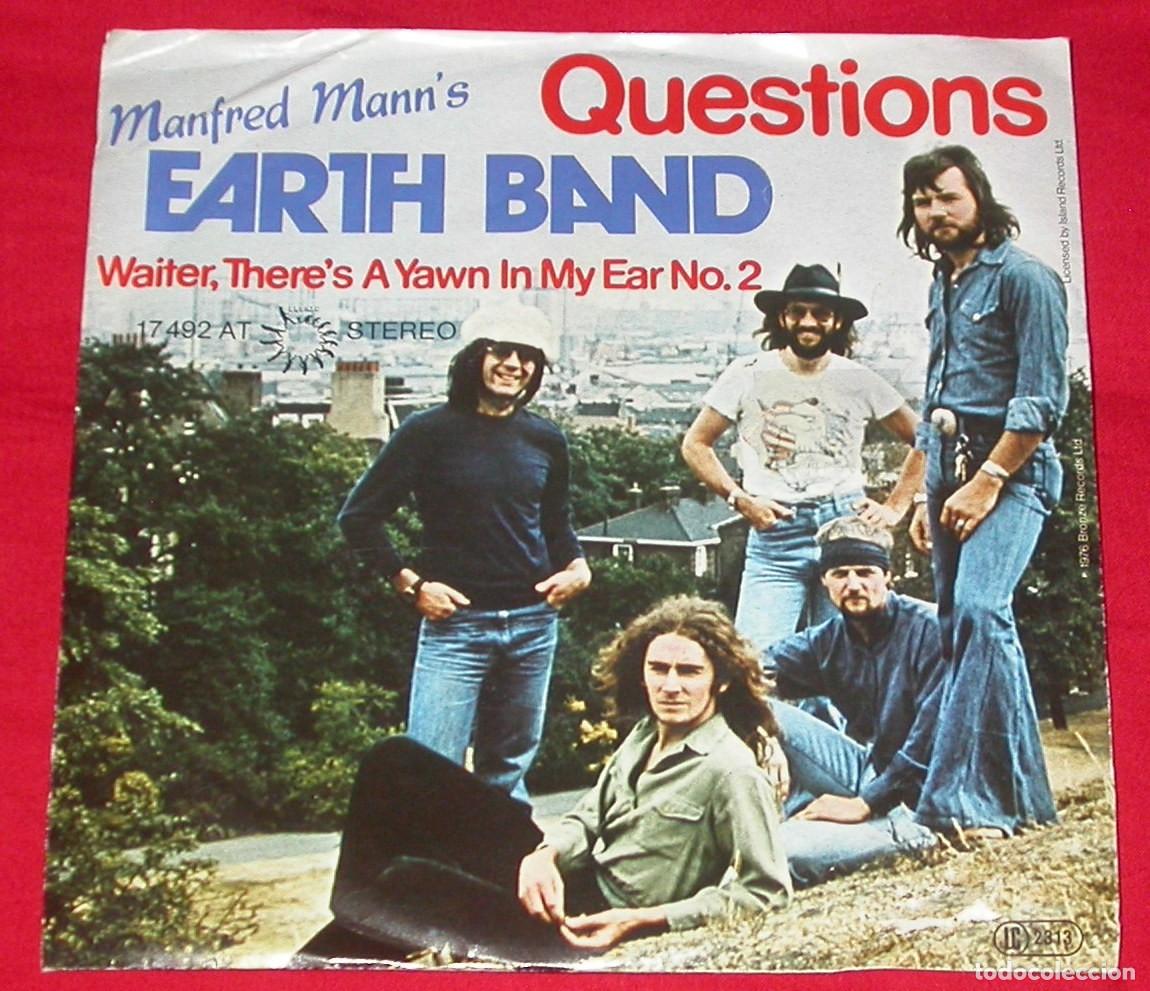 Discos de vinilo: Manfred Mans 45t Question VG+ EX - Foto 1