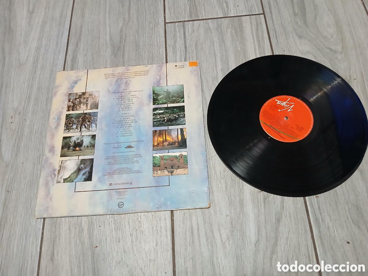 Discos de vinilo: THE MiSSION - BSO - SPAIN - VIRGIN - L - - Foto 2