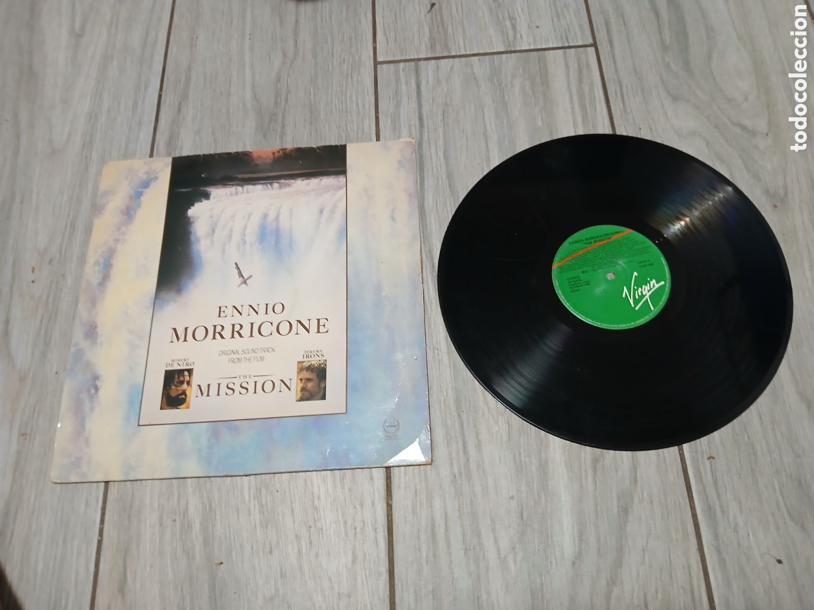 Discos de vinilo: THE MiSSION - BSO - SPAIN - VIRGIN - L - - Foto 1
