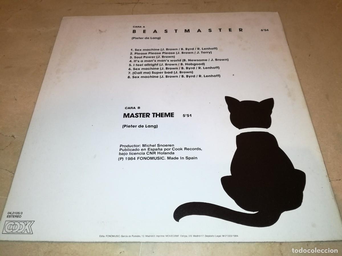 Discos de vinilo: MASTERBEAST-ORIGINAL ESPA&Ntilde;OL 1984-VINILO EN EXCELENTE ESTADO - Foto 2