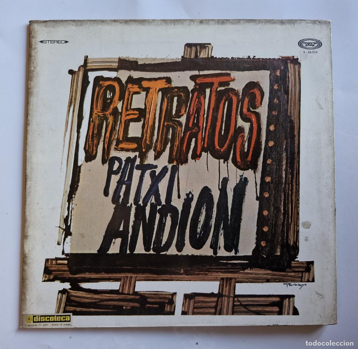 Discos de vinilo: VINILO PATXI ANDION - RETRATOS - Foto 1