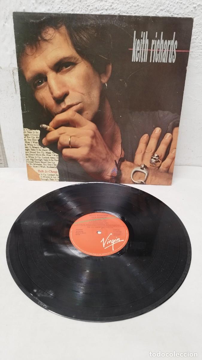 Discos de vinilo: Keith Richards &ndash; Talk Is Cheap. Vinilo Lp - Foto 1