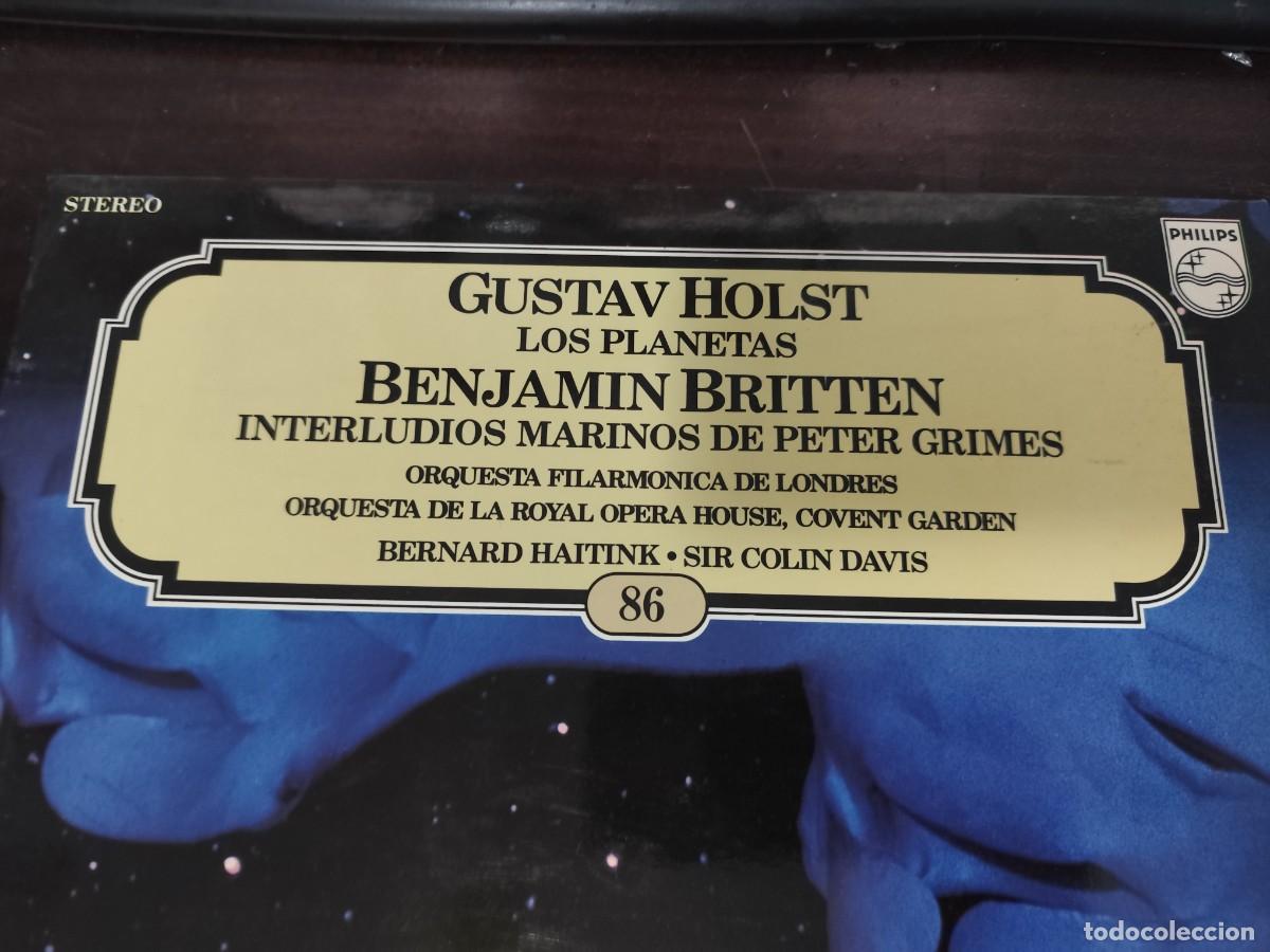 Discos de vinilo: LOS PLANETAS / HOLST / COLIN DAVIS / DESP 5 / PHILIPS - Foto 2