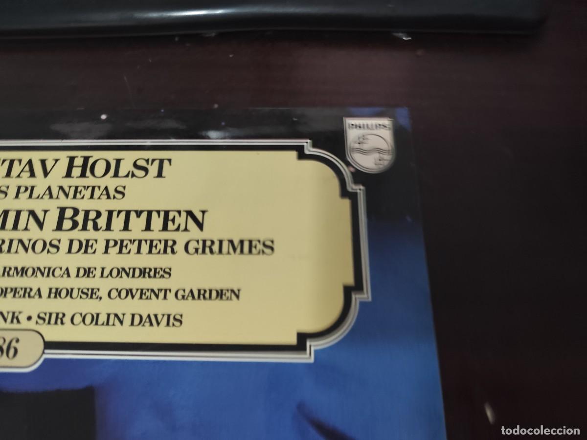 Discos de vinilo: LOS PLANETAS / HOLST / COLIN DAVIS / DESP 5 / PHILIPS - Foto 3