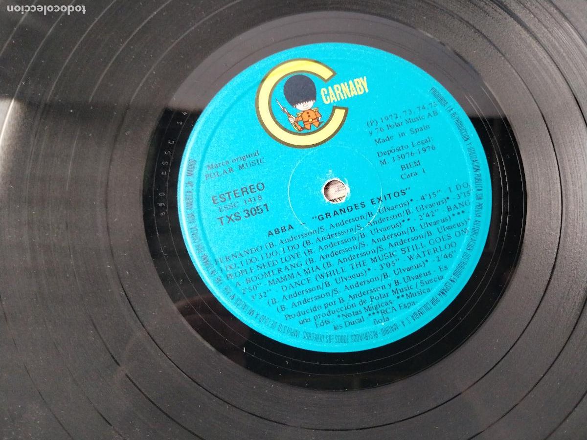 Discos de vinilo: abba- grandes exitos - gatefold - original 1976- c134 - Foto 2
