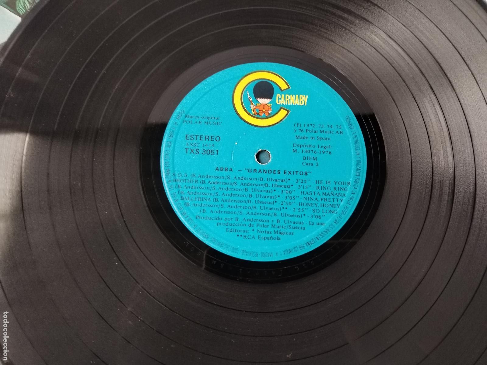 Discos de vinilo: abba- grandes exitos - gatefold - original 1976- c134 - Foto 4