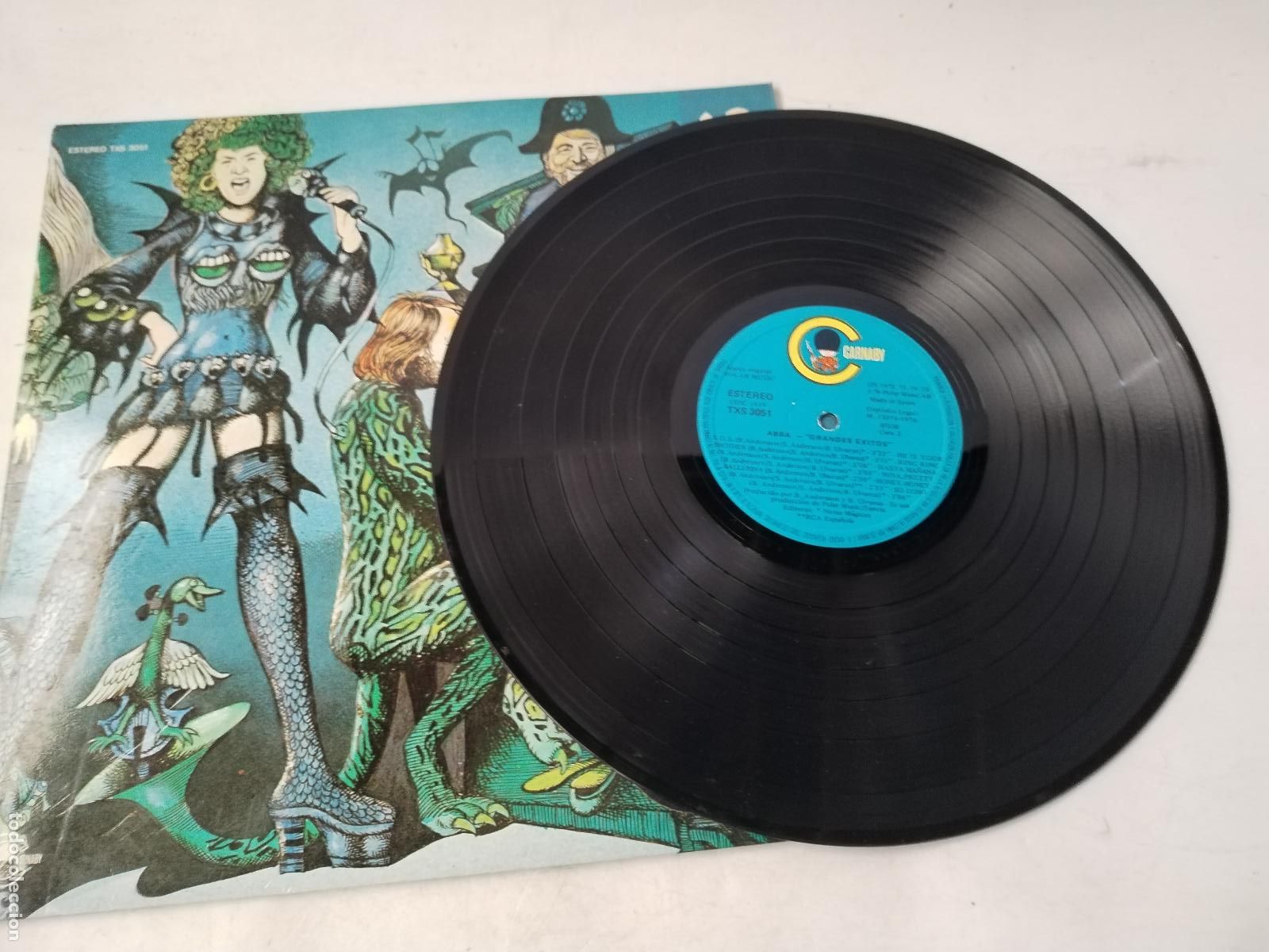 Discos de vinilo: abba- grandes exitos - gatefold - original 1976- c134 - Foto 5