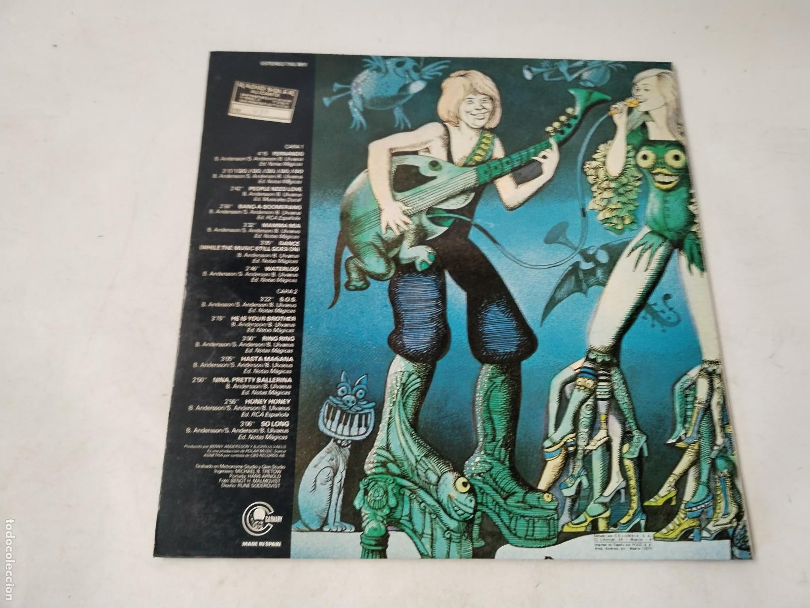 Discos de vinilo: abba- grandes exitos - gatefold - original 1976- c134 - Foto 6