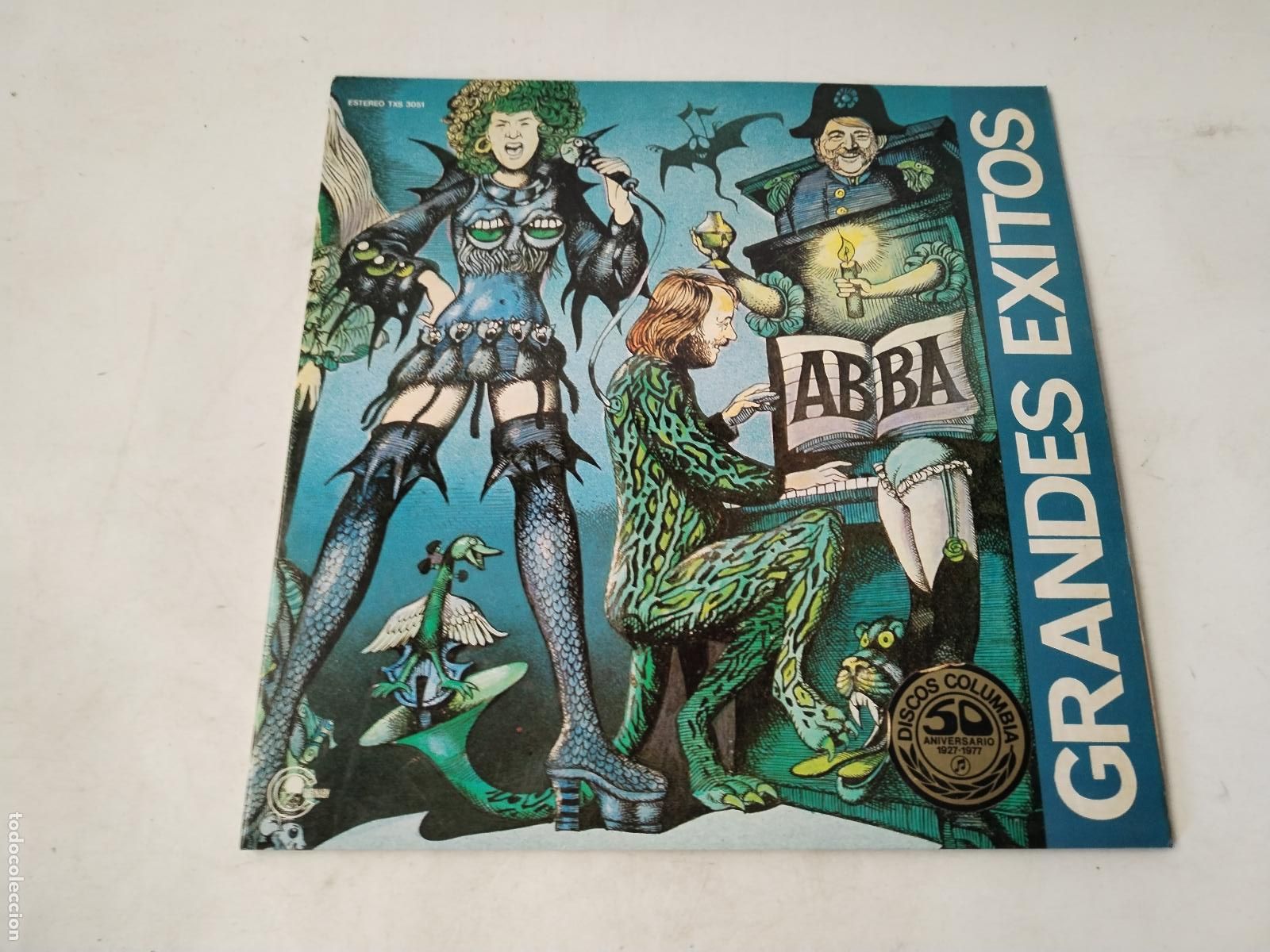 Discos de vinilo: abba- grandes exitos - gatefold - original 1976- c134