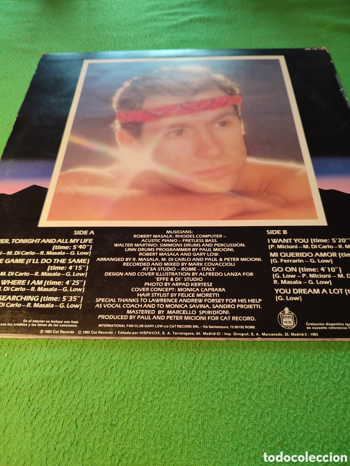Discos de vinilo: Gary Low - Go on Vinilo Lp 1983 - Foto 4