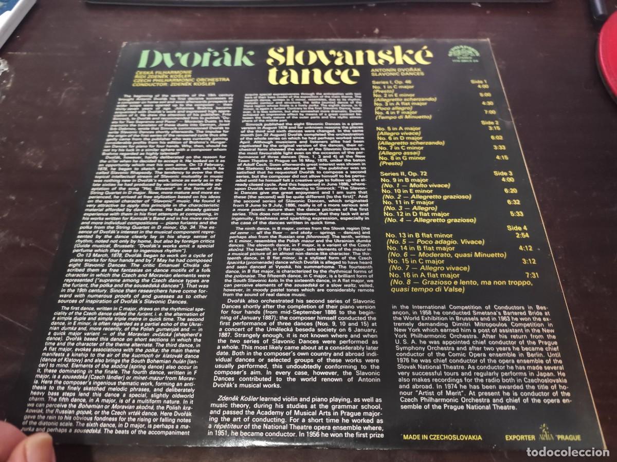 Discos de vinilo: SLOVANSKE DANCE / DVORAK / / DESP 5 - Foto 5