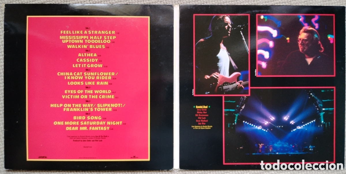 Discos de vinilo: Without a net - The Grateful Dead - Foto 2