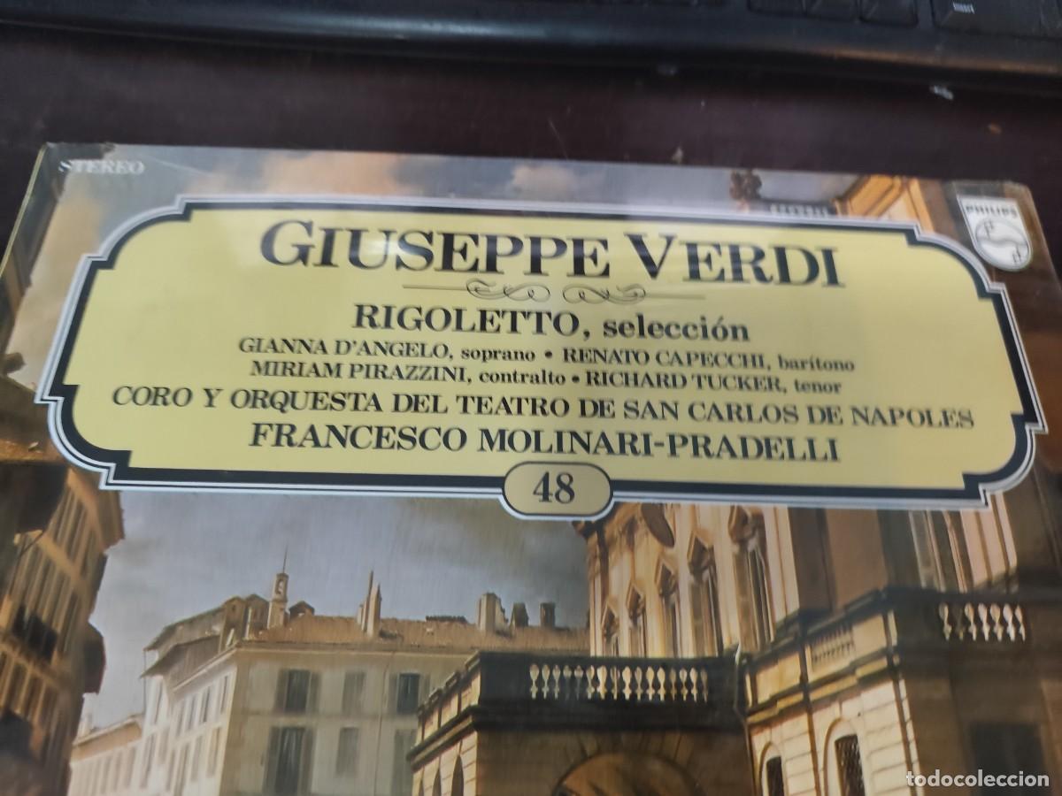 Discos de vinilo: RIGOLETTO / VERDI / FRANCESCO MOLINARI / DESP 5 / PHILIPS - Foto 2