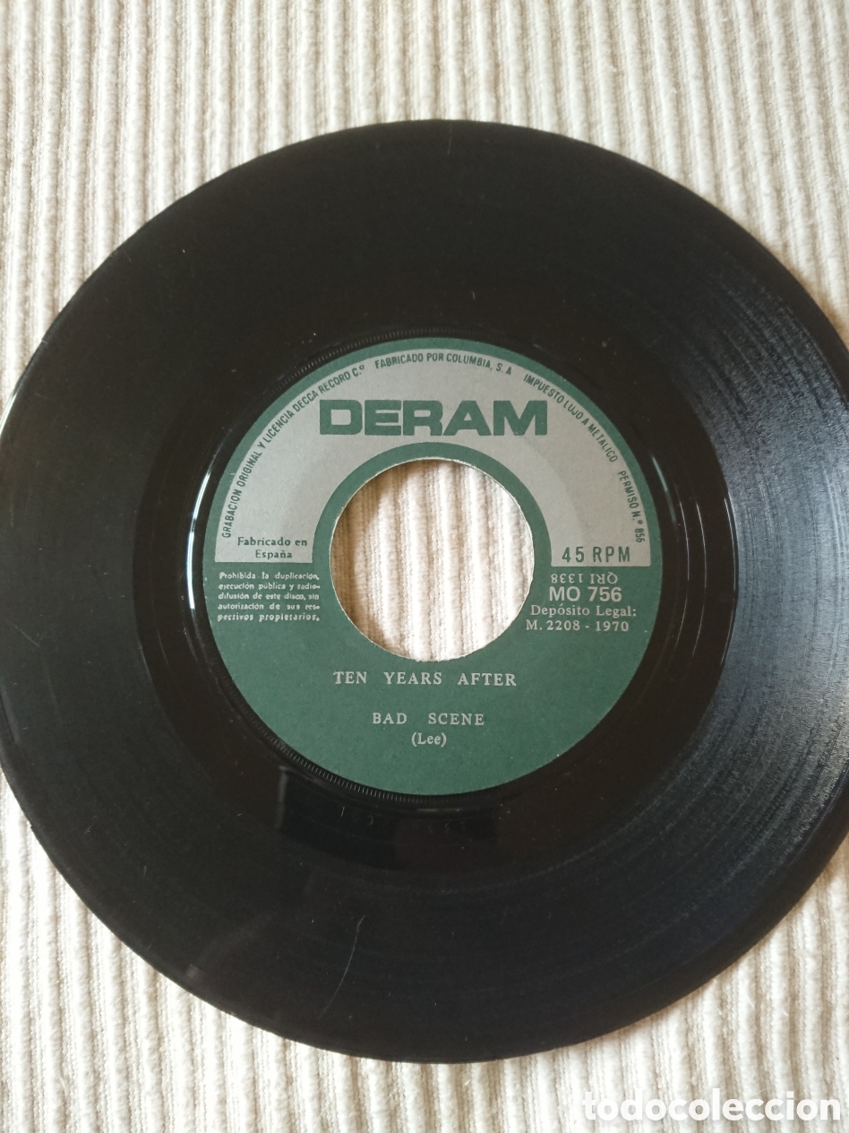 Discos de vinilo: Ten Years After - Bad Scene/Two Time Mama - Foto 4